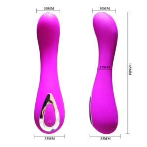 Vibrador Silicone Pont G 10V, Recarregável - Sexshop