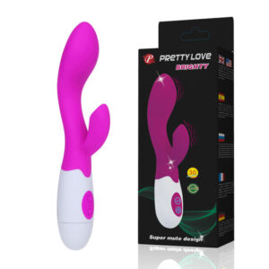 Vibrador Silicone dois motores e 30 Velocidades PRETTYLOVE - Sexshop