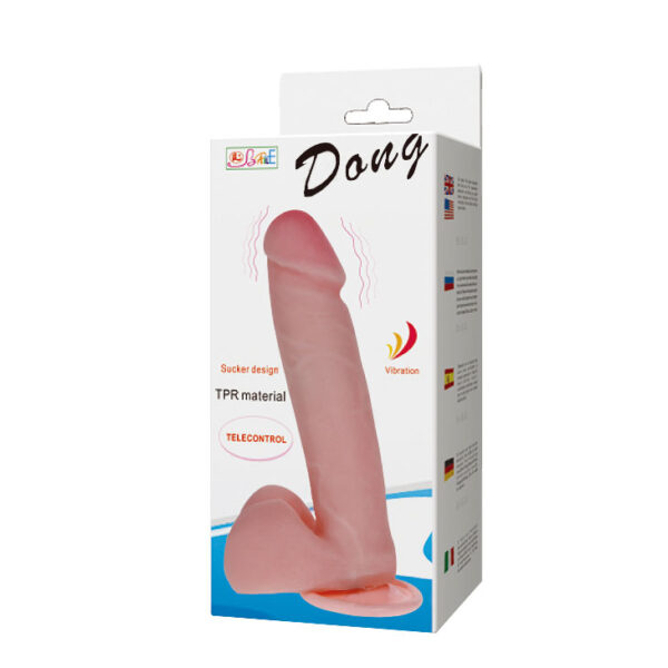 Vibrador Dildo Cyberskin com Rotação - Sexshop