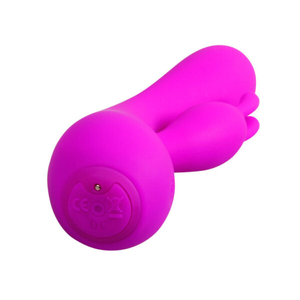 Vibrador Puro Silicone Recarregável-12 velocidade-Sensor de pressão de ar - Sex shop