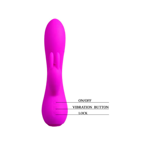 Vibrador Puro Silicone Recarregável-12 velocidade-Sensor de pressão de ar - Sex shop