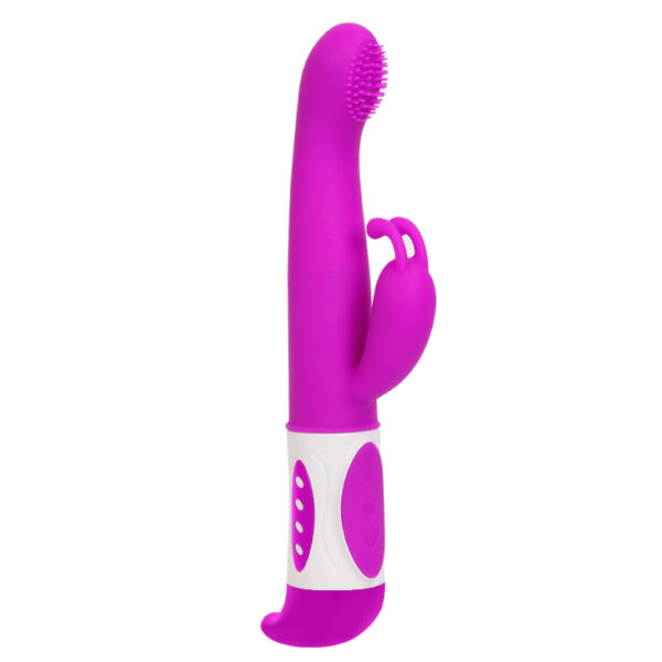 Vibrador Duplo Motor - Pretty Love Hugh - com Movimento no Ponta - Sexshop