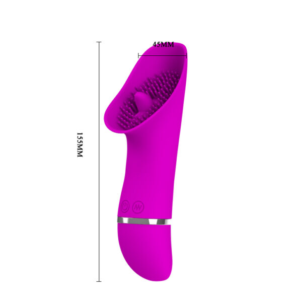 Estimulador de Clitóris Vibrador Puro Silicone Rudolf Pretty Love - Sexshop