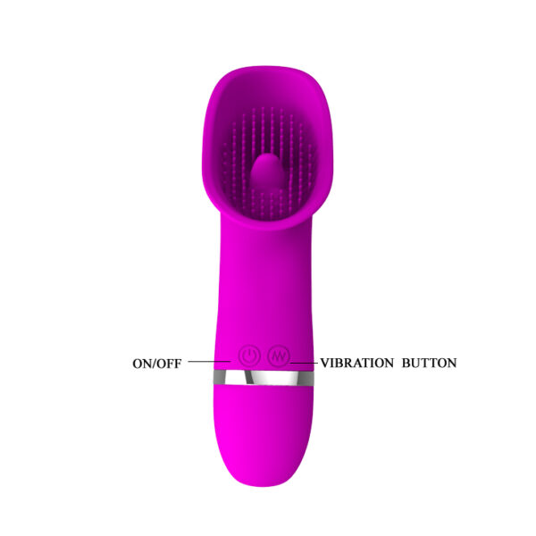 Estimulador de Clitóris Vibrador Puro Silicone Rudolf Pretty Love - Sexshop