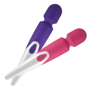 Vibrador Varinha Mágica 30 cm Recarregável em Silicone super Macio - Sexshop-15103