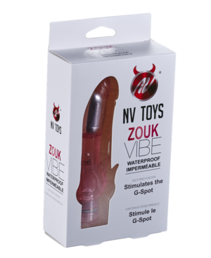 Vibrador Cristal Ponto G Zouk - Sexshop