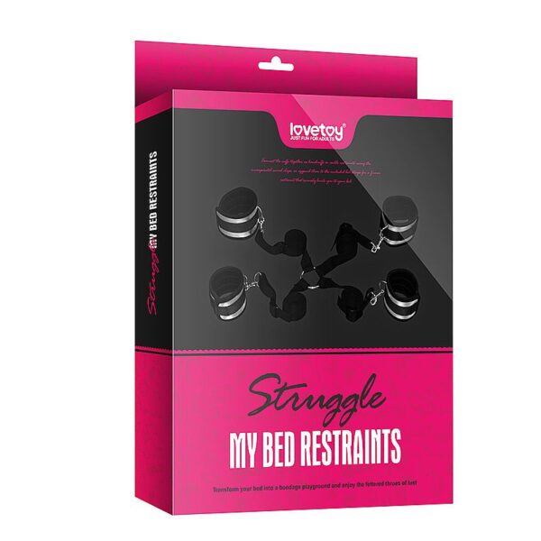 Kit Bondage de Amarras - My Bed Restraints - Lovetoy - Sexshop