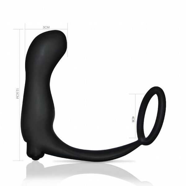 Estimulador de Próstata com Anel e Vibro - Lovetoy - Sexshop