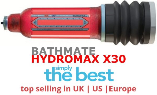 Bomba Peniana Usa No Chuveiro Bathmate Hydromax X30 - Sex shop