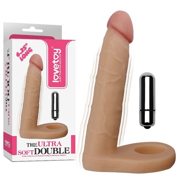 Anel Companheiro com Veias Saliências e 10 Modos de Vibração - THE ULTRA SOFT DUDE LOVETOY - Sex shop