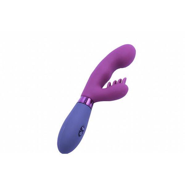 Vibrador Silicone Duplo motor, 36 níveis de vibração - Sexshop