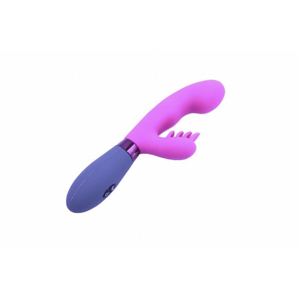 Vibrador Silicone Duplo motor, 36 níveis de vibração - Sexshop