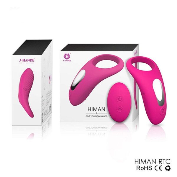 Anel Peniano com Vibro Recarregável- Himan-RTC - S-Hande - Sexy shop