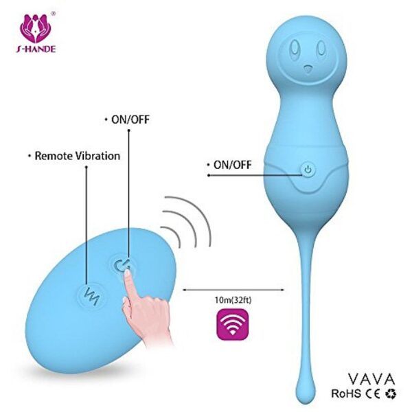 Vibrador Cápsula Bolinhas Recarregável - Vava - Sex shop