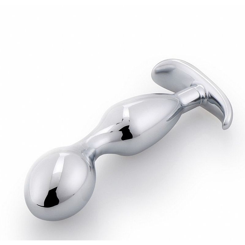 Estimulador de Próstata em Metal e Pedra Luxuosa - Sex shop