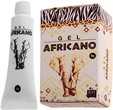Kit 03 Gel Anestésico Anal Africano 8 gramas bisnaga - Sex shop