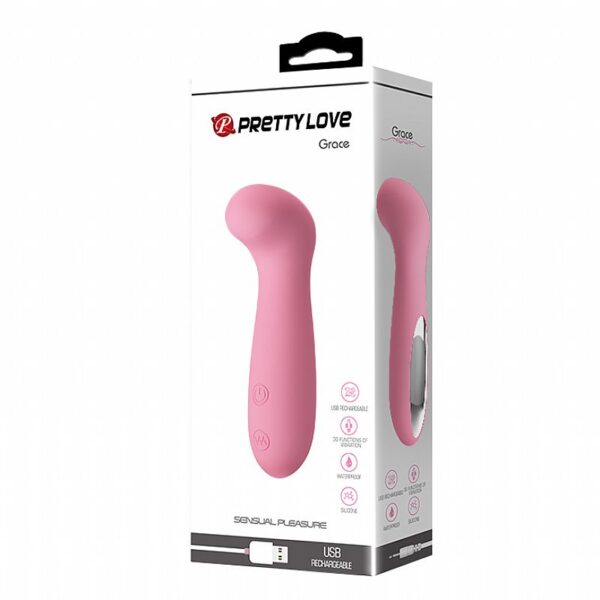 Estimulador de Ponto G Recarregável - Grace - Pretty Love - Sexshop