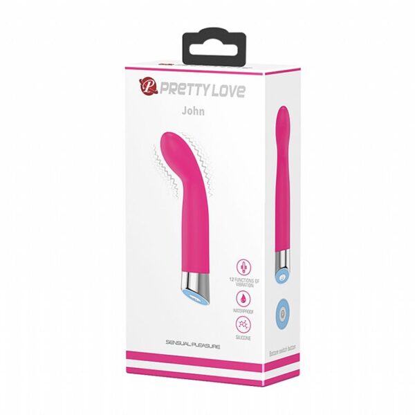 Vibrador Ponto G Massageador Feminino - John - Pretty Love - Sexshop