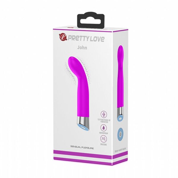 Vibrador Ponto G Massageador Feminino - John - Pretty Love - Sexshop