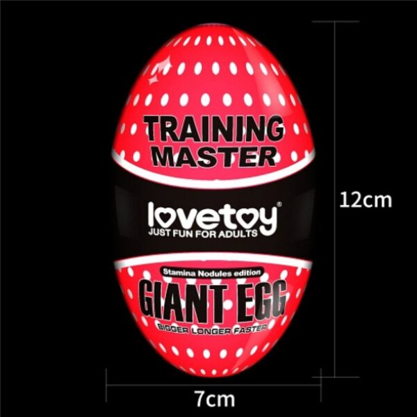 Masturbador Masculino BIG EGG gigante - LOVE TOY