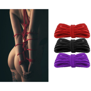 Kit 03 Cordas Shibari 50 Tons 05 metros Dominatrixxx - Sexshop