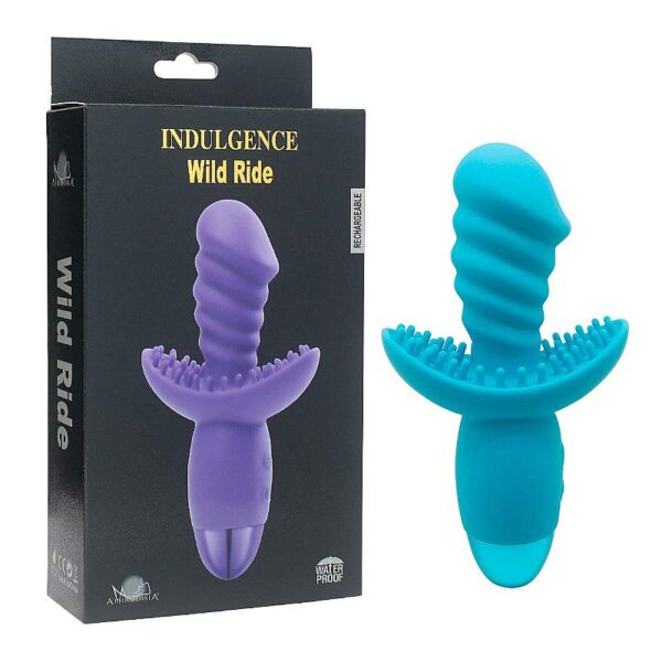 Vibrador com Massageador para a Vagina completa - Indulgence II - Aphrodisia