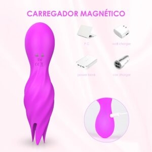 Vibrador de Seios e estimulador Clitoriano Jack - S-Hande