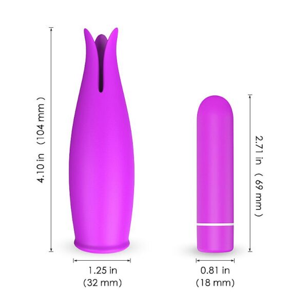 Vibrador Clitoriano e Massageador de Seios Bud - S-Hande