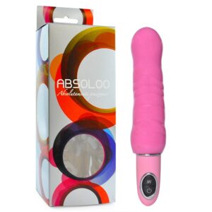 Vibrador Ondulado Pink Neon com 10 Pulsações - Coleção Neon - Absoloo - Sex shop
