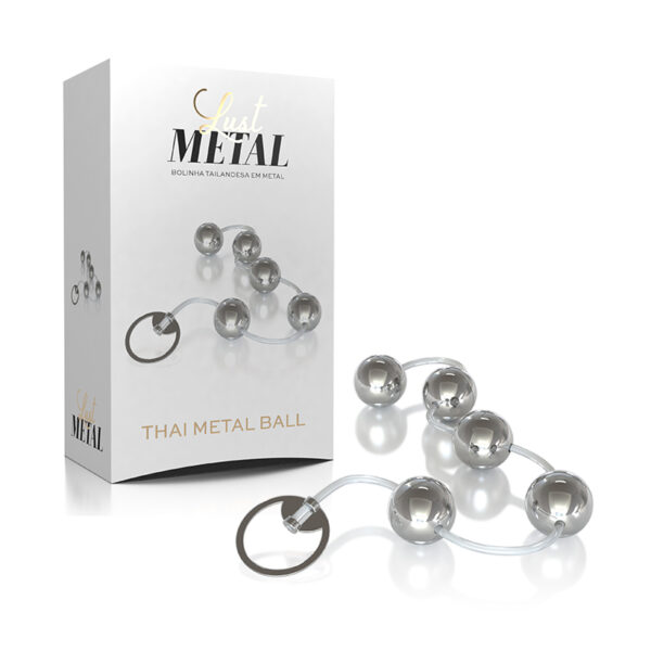 Bolinha Tailandesa Lust Metal - Thai Metal Ball - Prata