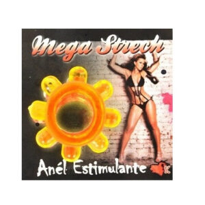 Anel Peniano Mega Strech Amarelo - Sexyshop