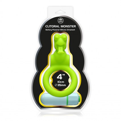 Anel peniano com cápsula 10 velocidades - CLITORAL MONSTER - NANMA - Sexshop