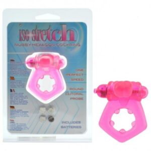 Anel peniano com estimulador clitoriano - NUBBY HEXOGAN COCK RING - SEVENCREATION - Sexshop-0