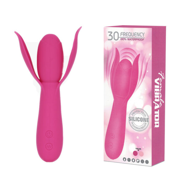 Vibrador, com Pétalas Massageadoras e 30 Modos de Vibração - Sex shop