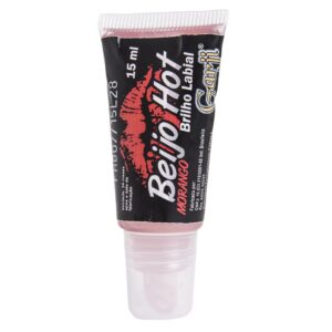 Beijo Hot Brilho Lábial para Sexo Oral Morango 15ml Garji - Sex shop