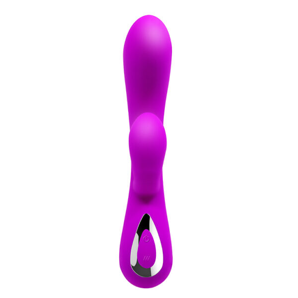 Vibrador Silicone Ponto G 10V Recarregável Honey Pretty love - Sex shop