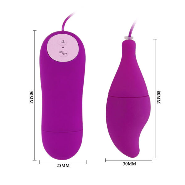 Vibrador Feminino Bullet 12 velocidades Gotinha - Sexshop