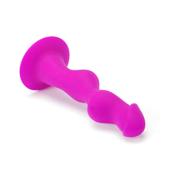 Plug Anal de Silicone ondulado PRETTY LOVE - Sexshop