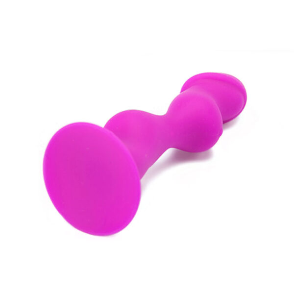 Plug Anal de Silicone ondulado PRETTY LOVE - Sexshop