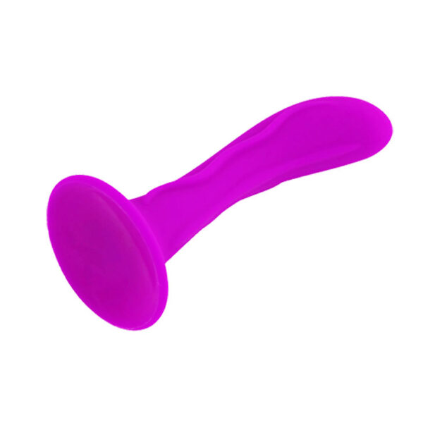 Plug Anal de Silicone Curvo PRETTY LOVE - Sexshop