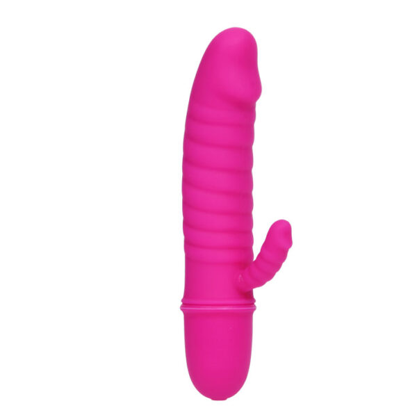 Vibrador duplo Puro Silicone,10 níveis de vibração - ARND - Sexshop