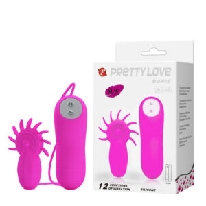 Vibrador e estimulador Clitoriano 12 vibrações PRETTYLOVE Boris - Sex Shop