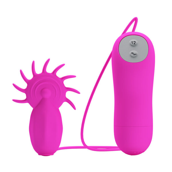 Vibrador e estimulador Clitoriano 12 vibrações PRETTYLOVE Boris - Sex Shop