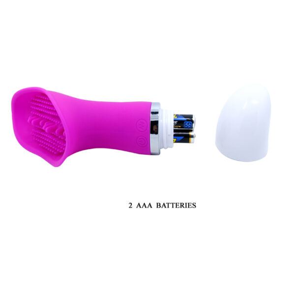 Vibrador Silicone com Simulador de Lingua 30 velocidades CLAUDE - Sex shop