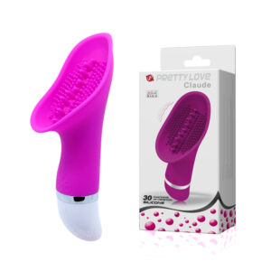 Vibrador Silicone com Simulador de Lingua 30 velocidades CLAUDE - Sex shop