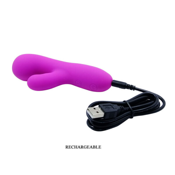 Vibrador Silicone Recarregável 30 níveis de vibração Berger - Sex shop