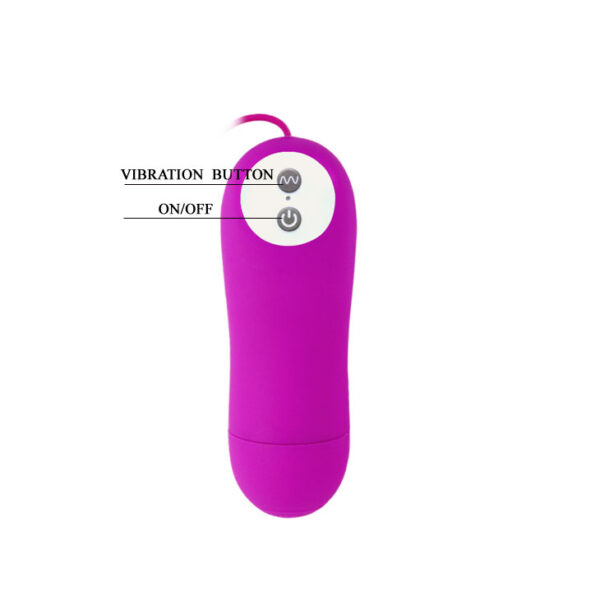 Vibrador Bullet Silicone 12 Vibrações - Pretty Love Eunice - Sex shop