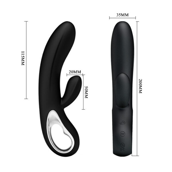 Vibrador Ponto G Puro Silicone Conrad - Pretty Love Elmer - Sex shop