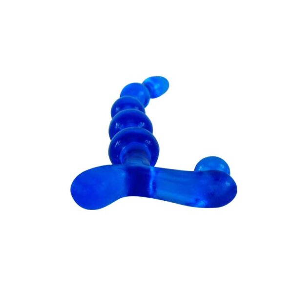 Plug Anal 5 Esferas em Jelly Macio - Sexshop-17850