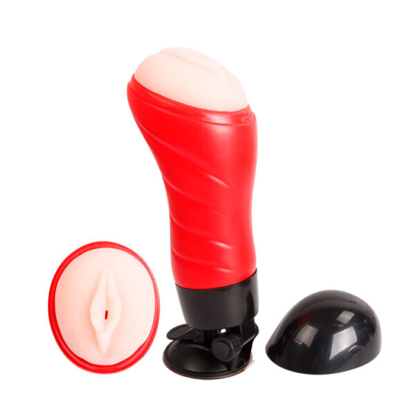 Vagina Lanterna com ventosa em Cyberskin Crazy Bull Delia - Sexshop